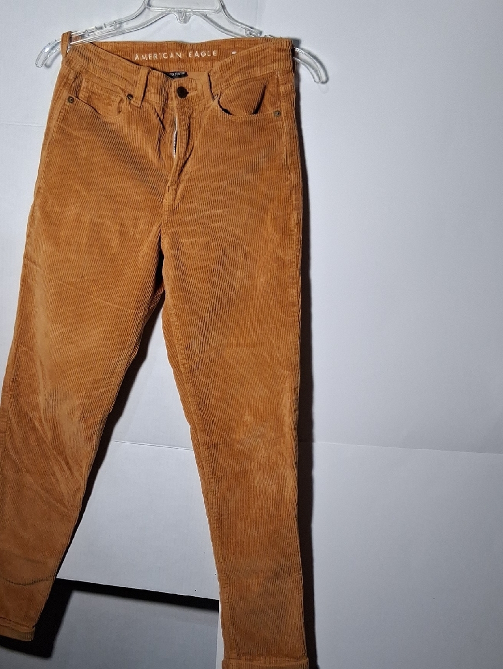 American Eagle Outfitters Men’s Corduroy Pants - Rust Brown